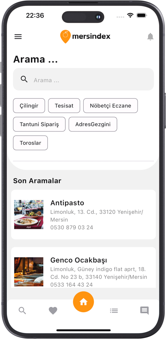 Mersindex Ekran Görüntüleri